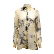 Dries van Noten Pre-owned Pre-owned Silke toppar Multicolor, Dam