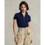 Ralph Lauren Slim Fit Polo Skjorta Blue, Dam