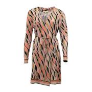 Michael Kors Pre-owned Pre-owned Polyester klnningar Multicolor, Dam