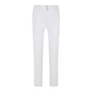 Kiton Vita bomullsjoggerbyxor White, Herr