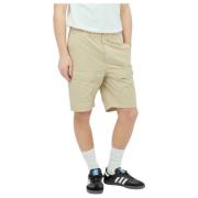 Adidas Originals Cargo Shorts med logotyplapp Beige, Herr