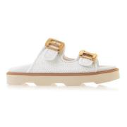 Hogan Stilren Sandal White, Dam