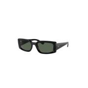 Ray-Ban Rb4395 Solglasögon Gröna Mörka Linser Black, Unisex