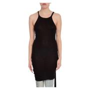 Rick Owens Sportig Tank Klänning Black, Dam