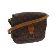 Louis Vuitton Vintage Pre-owned Canvas louis-vuitton-vskor Brown, Dam