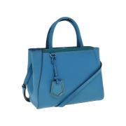 Fendi Vintage Pre-owned Laeder handvskor Blue, Dam