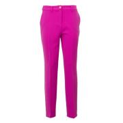 Nenette Slim-fit New York Byxor Pink, Dam