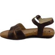 Mephisto Flat Sandals Brown, Dam