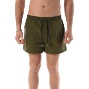 Dsquared2 Boxer Badshorts med Dragsko i Midjan Green, Herr