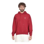 Arte Antwerp Bordeaux Hoodie Hank Small Heart Red, Herr