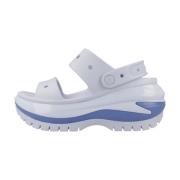 Crocs Klassiska Mega Crush Sandaler Blue, Dam