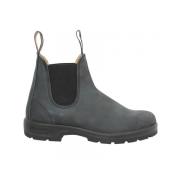 Blundstone Rustic Black Classic Stövlar Gray, Dam