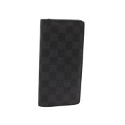 Louis Vuitton Vintage Pre-owned Belagd canvas plnbcker Black, Dam