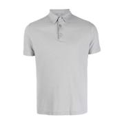 Zanone Modern Polo Tröja Gray, Herr