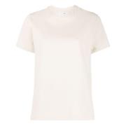 Coperni Logo Print Bomull T-shirt White, Dam