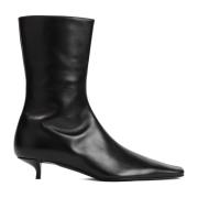 The Row Svarta Ankelboots Shrimpton Stil Black, Dam