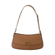 Stella McCartney Pre-owned Pre-owned Tyg axelremsvskor Brown, Dam