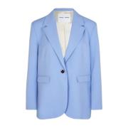 Samsøe Samsøe Easter Egg Oversized Blazer Blue, Dam