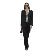 Jane Lushka Svart Blazer Lima | Stiliga Kvinnor Black, Dam