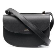 A.p.c. Geneve Mini Crossbody Väska Svart Black, Dam