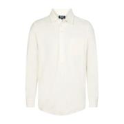 Nikben Terry Studio Polo Shirt Off White White, Herr