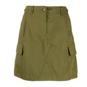 Kenzo Cargo Mini Kjol Green, Dam