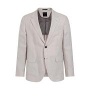 Ermenegildo Zegna Beige Linen Jacket Ss24 Beige, Herr