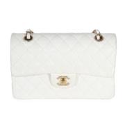 Chanel Vintage Pre-owned Laeder chanel-vskor White, Dam