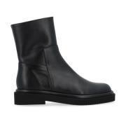 Paloma Barceló Svart Läder Ankel Boot Earla Stil Black, Dam