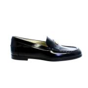 Ines De La Fressange Paris Moccasin With Medal Black, Dam