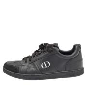 Dior Vintage Pre-owned Laeder sneakers Black, Dam