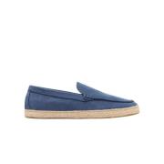 Scarosso Blå Nubuck Espadrilloafers Blue, Herr