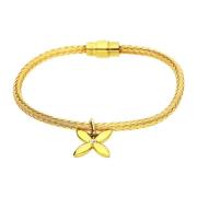 Esprit Guld Thriving Flora Rostfritt Stål Armband Yellow, Dam