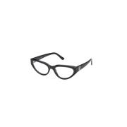 Guess Stiliga Cat-Eye Glasögon Black, Dam