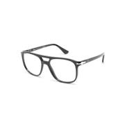 Persol Po3329V 95 Optical Frame Black, Unisex