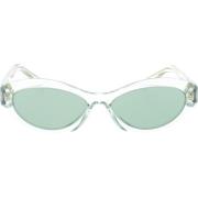 Prada Stiliga UV-skyddssolglasögon Green, Dam