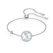 Swarovski Resa Glob Armband Rhodium Kristall Gray, Dam