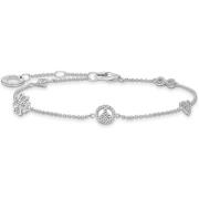 Thomas Sabo Silver Charm Armband med Symbolisk Design Gray, Dam