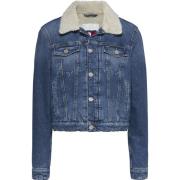 Tommy Jeans Blå Jackor & Kappor Ss24 Blue, Dam