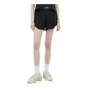 Ganni Aktiva Mesh Shorts Black, Dam