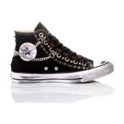 Converse Handgjorda Svarta Sneakers Black, Herr