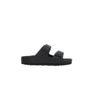 Birkenstock Arizona Natural Leather Sandaler Black, Herr