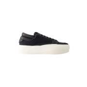 Yohji Yamamoto Pre-owned Pre-owned Laeder sneakers Black, Dam