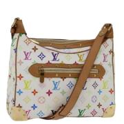 Louis Vuitton Vintage Pre-owned Canvas axelremsvskor Multicolor, Dam