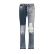 Gallery Dept. Vintage Denim Straight Leg Jeans Blue, Herr