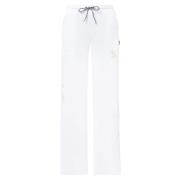 Twinset Bianco Ss24 Byxor Begränsad Upplaga White, Dam