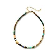 Gachon Pothier Diego Surfer Halsband Halvädelstenar Multicolor, Dam