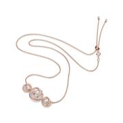 Swarovski Rose Gold Generation Crystal Necklace Yellow, Dam