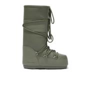 Moon Boot Ikon Gummi Khaki Stövlar Green, Dam