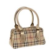 Burberry Vintage Pre-owned Tyg handvskor Beige, Dam